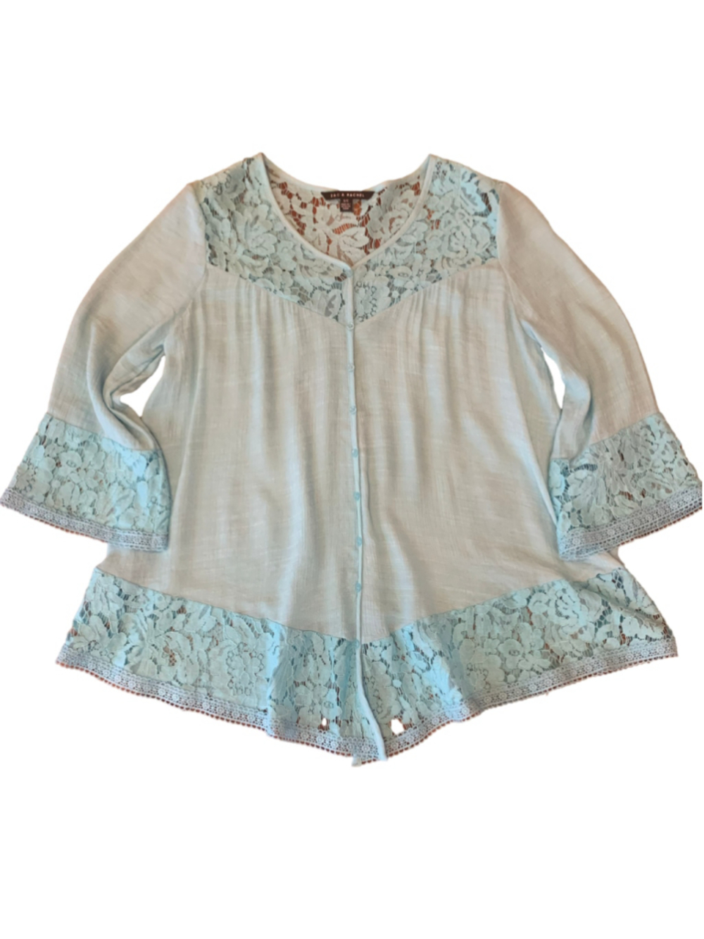 Zac & Rachel Top Small Baby Blue